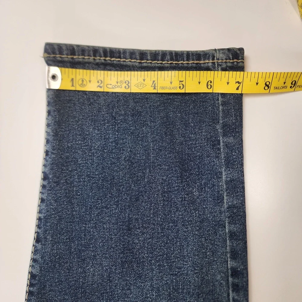 True Religion Geno Men's Jeans Size 34X32 Y2K Streetwear Big Flap NWT